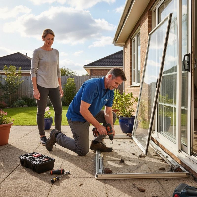 Patio Door Lock Repair